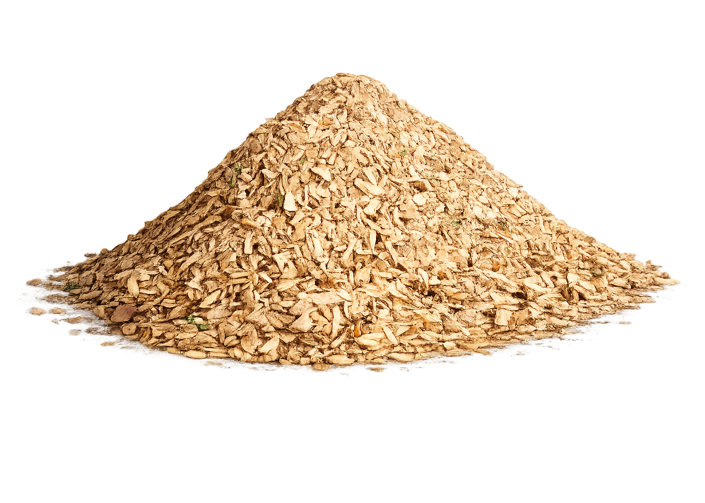 Astillas de madera sueltas