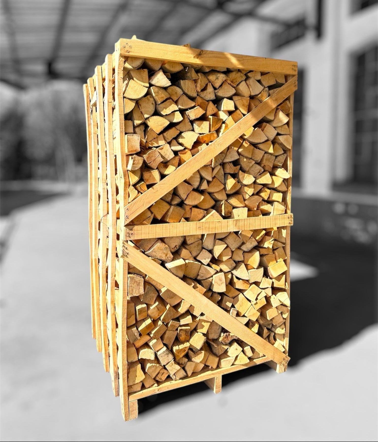 Leña de haya 1,8 RM - 25cm o 33 cm - Leña secada en cámara