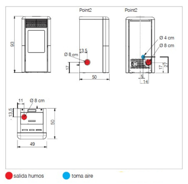 HIDRO ESTUFA EDILKAMIN IDROPOINT 11’10 KW